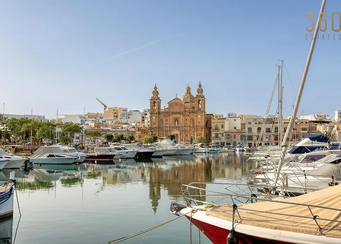 Appartamento Stunning 3br Marina View In With Balcony By 360 Estates Pietà